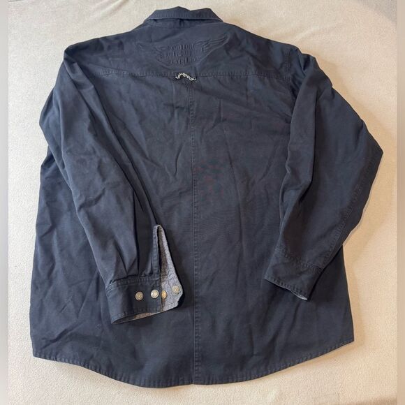 Mens Harley Davidson Reversible L light jacket men’s - Picture 2 of 16